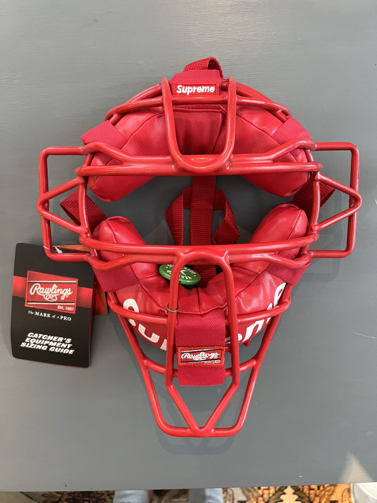 Supreme/rawlings catchers mask - plastmix.pl