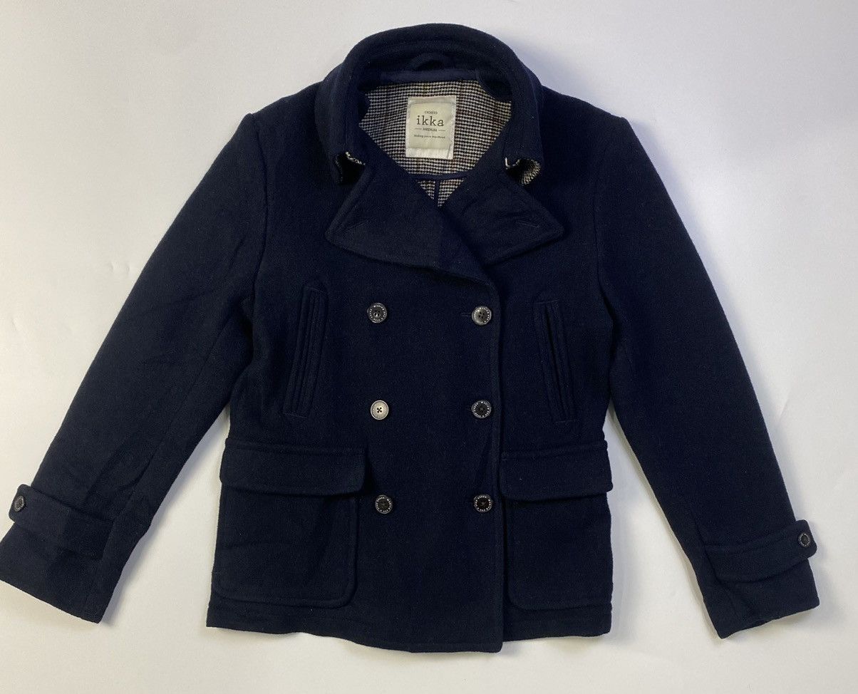 If Six Was Nine × Japanese Brand × Vintage VINTAGE IKKA PEACOAT JACKET #b0011 Size US M / EU 48-50 / 2 - 2 Thumbnail