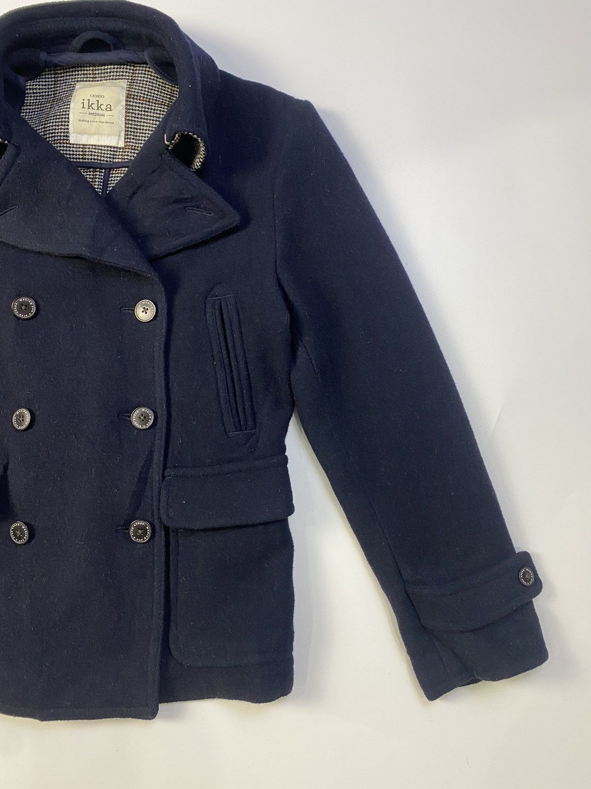 If Six Was Nine × Japanese Brand × Vintage VINTAGE IKKA PEACOAT JACKET #b0011 Size US M / EU 48-50 / 2 - 4 Thumbnail
