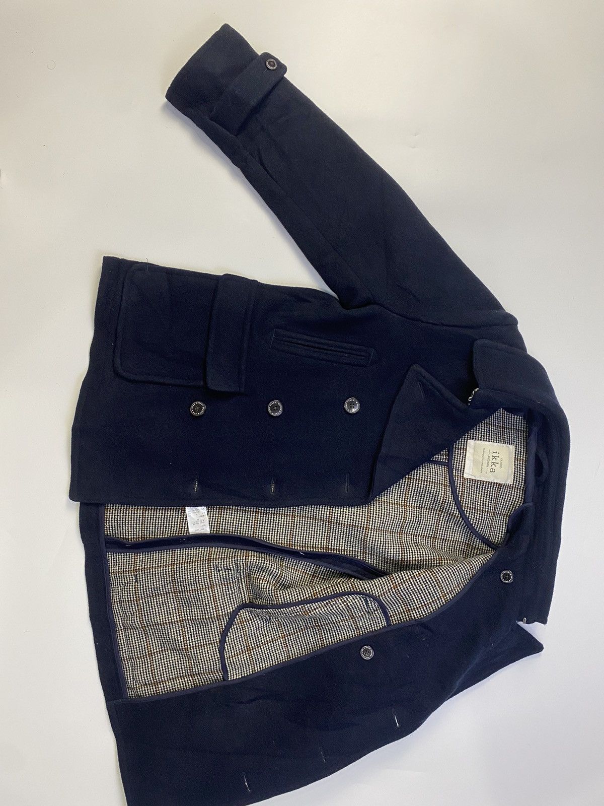 If Six Was Nine × Japanese Brand × Vintage VINTAGE IKKA PEACOAT JACKET #b0011 Size US M / EU 48-50 / 2 - 10 Thumbnail