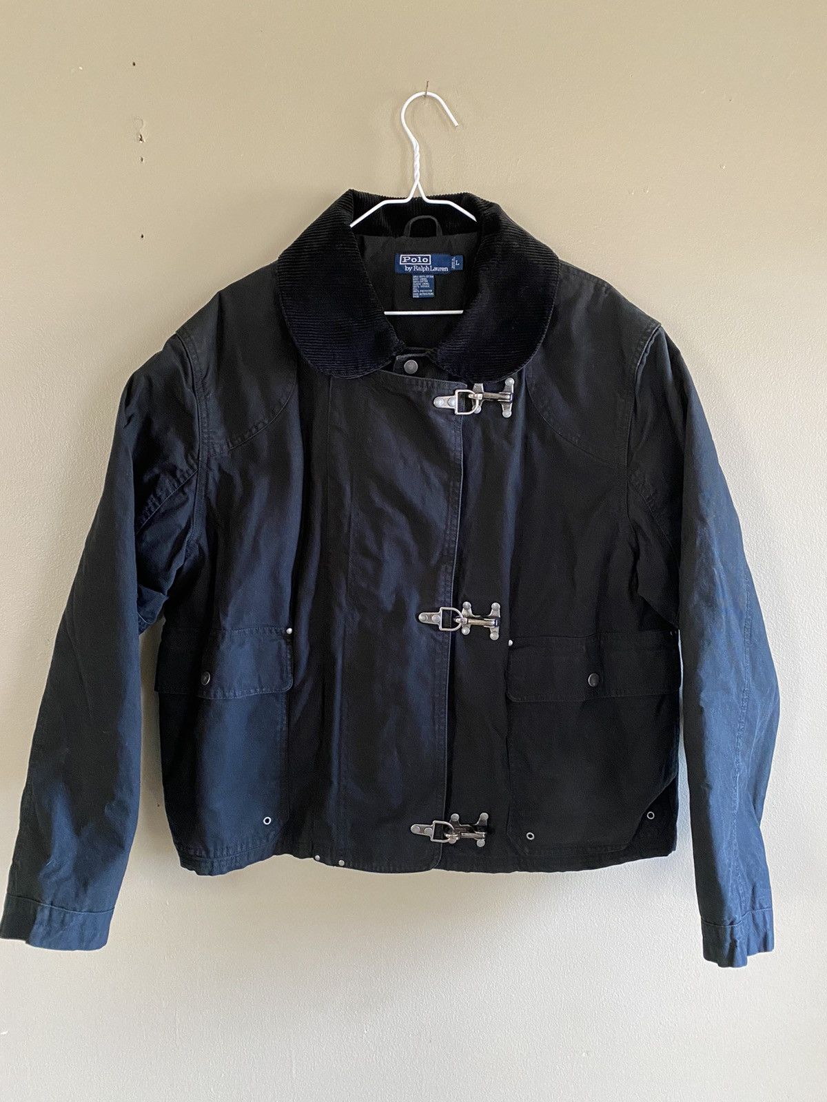Polo Ralph Lauren × Vintage PRL Vintage Fireman Clasp Jacket | Grailed