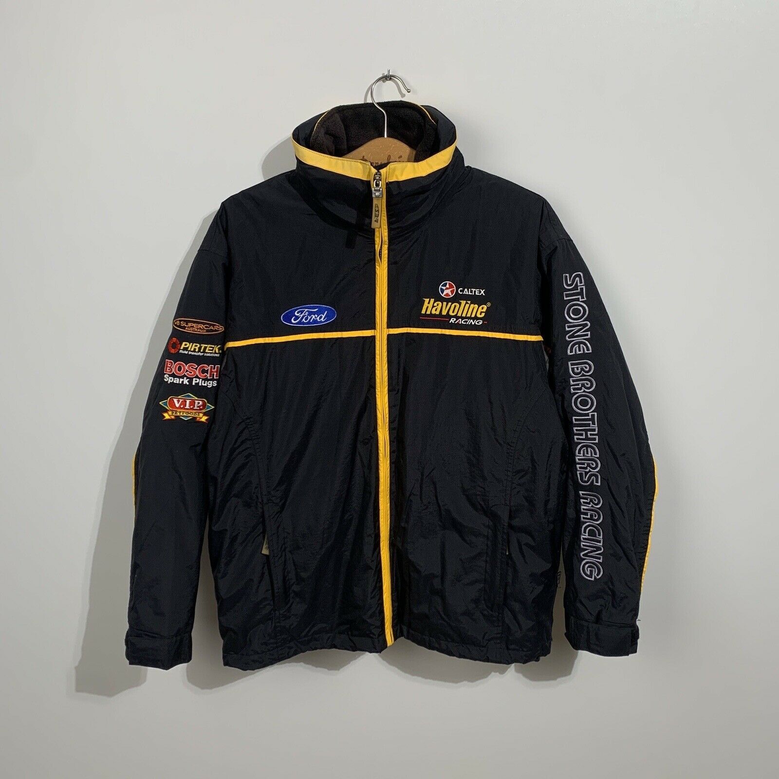 Vintage Vintage 90's Men's FORD SBR Havoline Racing Vest Jacket | Grailed