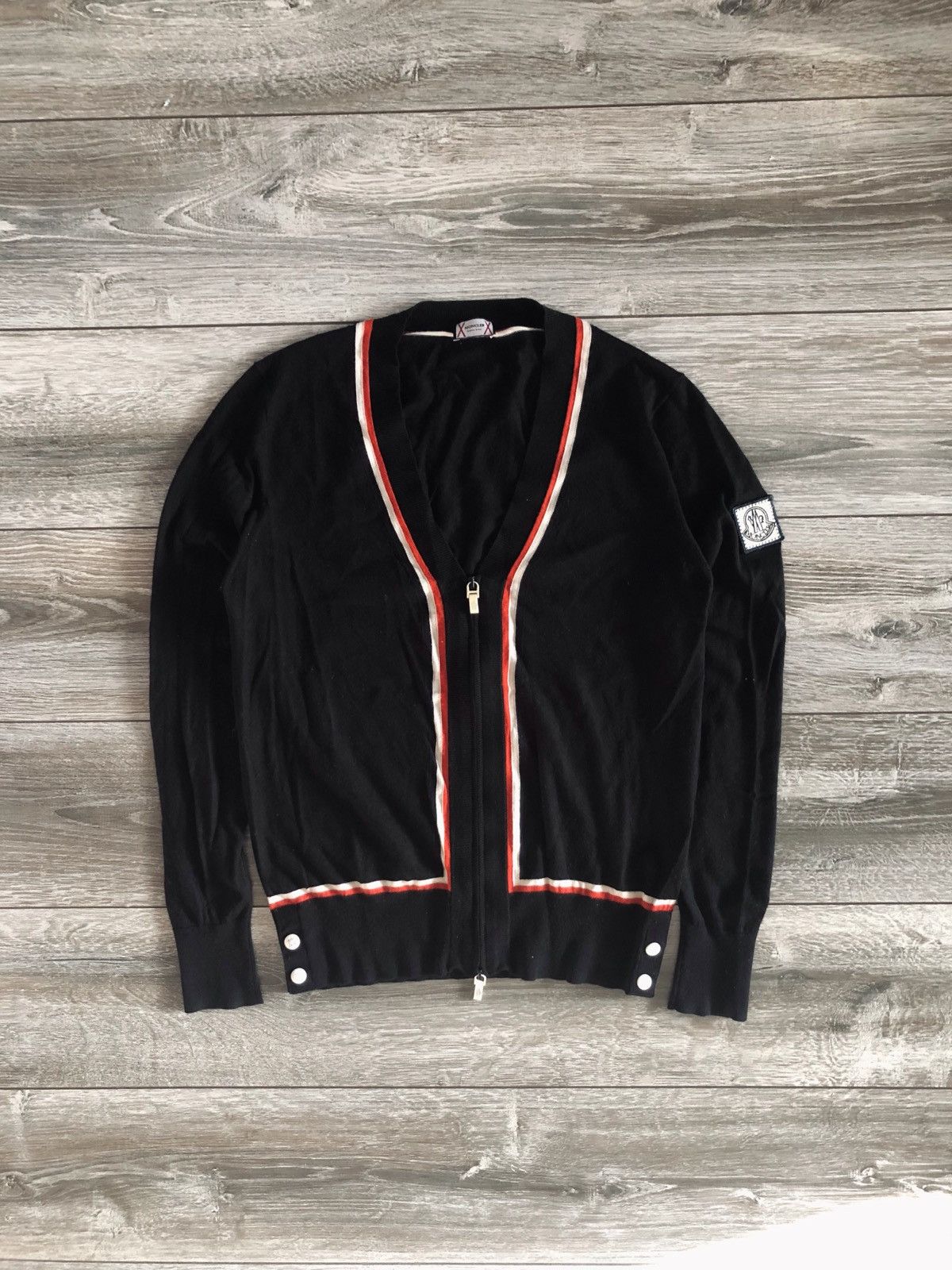 Moncler Moncler Gamme Bleu Moncler Gamme Bleu cardigan tricot sweater Grailed