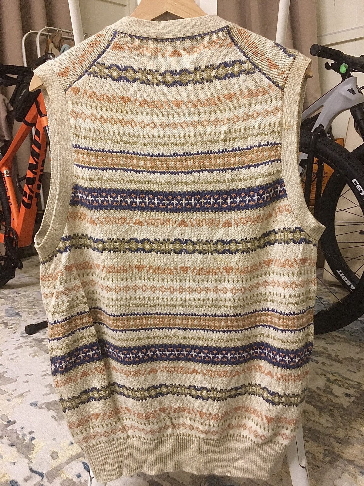Chaps × Ralph Lauren Knit Vest Soft Colour Size US L / EU 52-54 / 3 - 4 Thumbnail