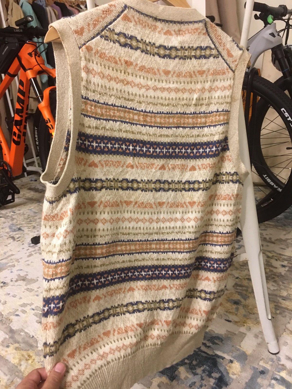 Chaps × Ralph Lauren Knit Vest Soft Colour Size US L / EU 52-54 / 3 - 7 Thumbnail