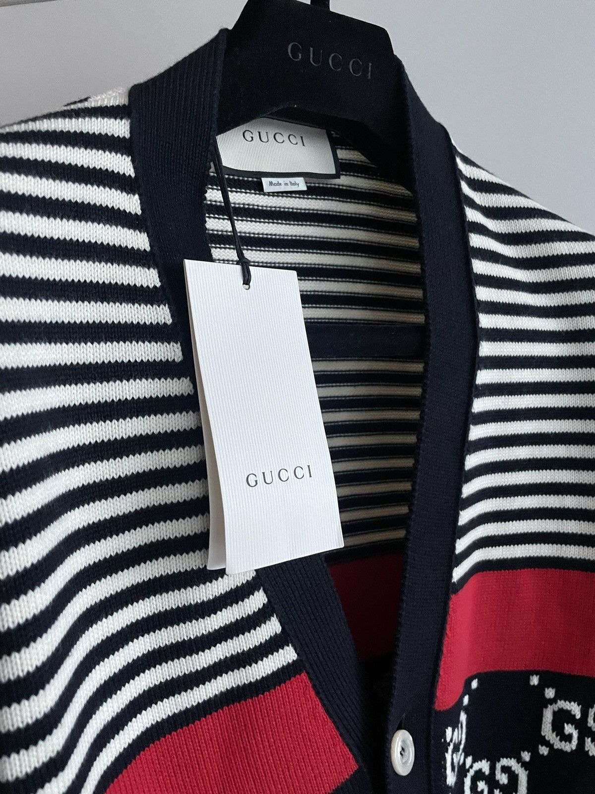 Gucci $3K Runway Limited Edition Gucci Monogram Sweater Size US L / EU 52-54 / 3 - 12 Thumbnail
