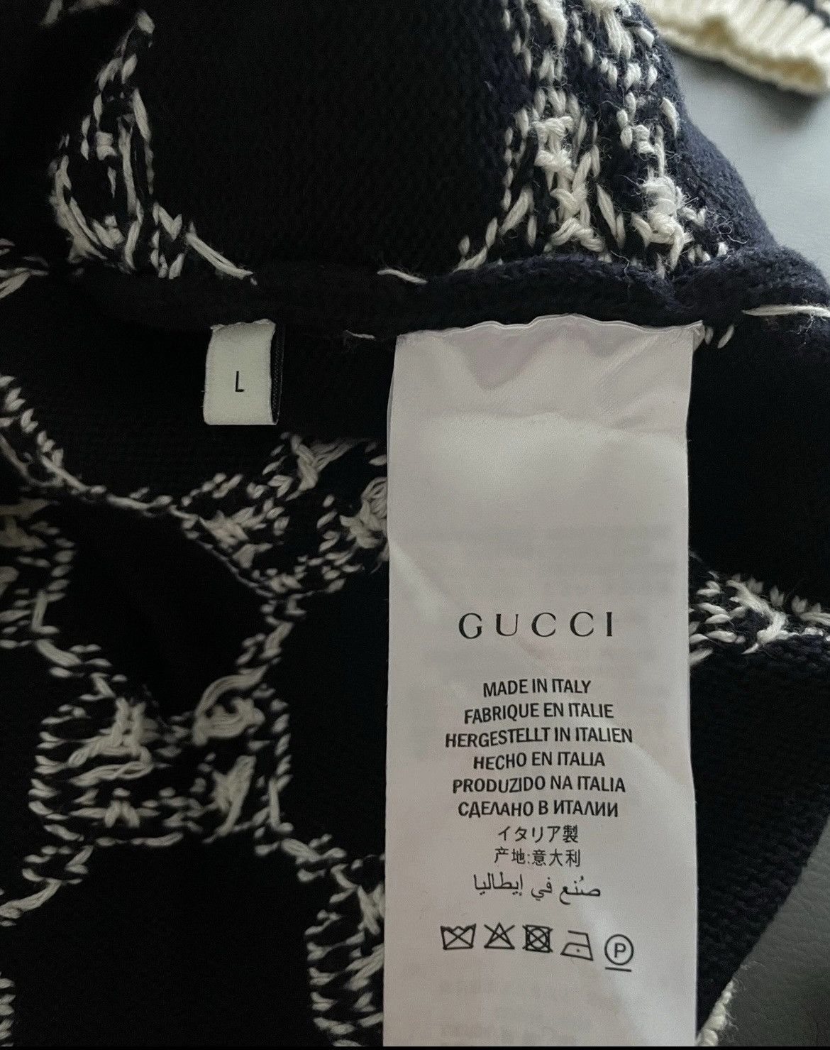 Gucci $3K Runway Limited Edition Gucci Monogram Sweater Size US L / EU 52-54 / 3 - 20 Thumbnail