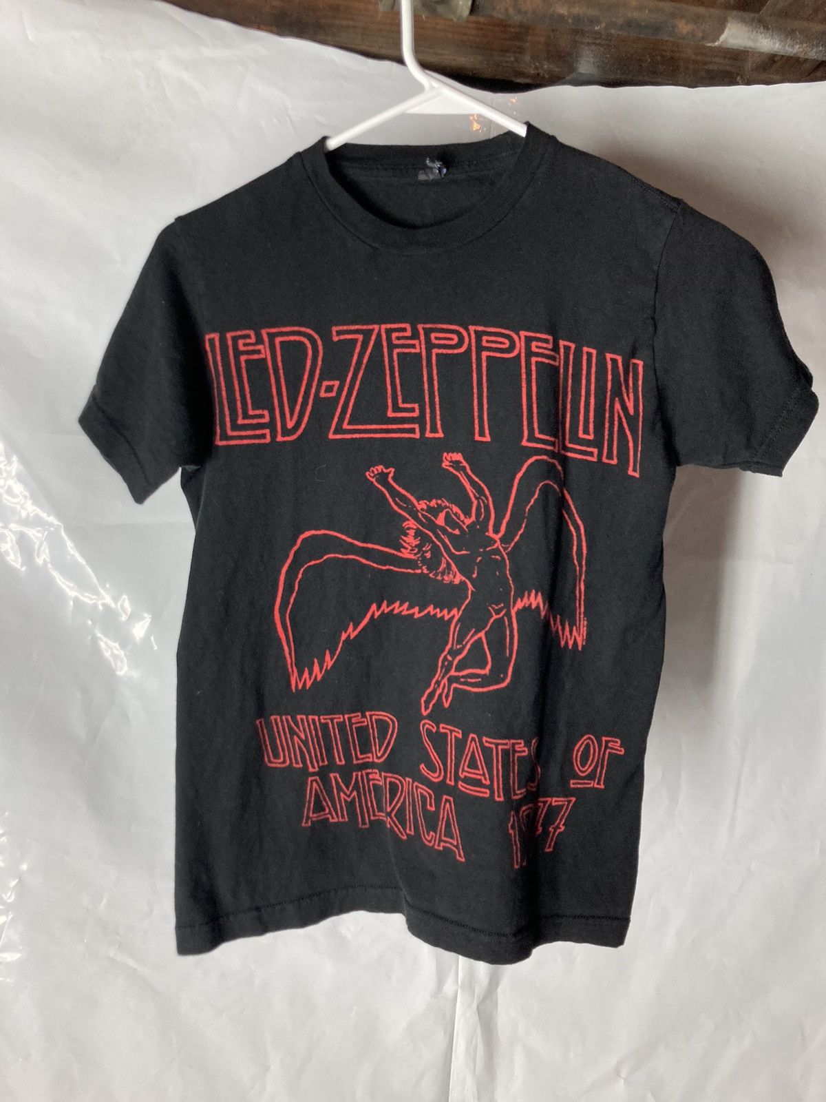 Vintage Led Zeppelin band tee shirt repro y2k size small black vtg Size US S / EU 44-46 / 1 - 1 Preview