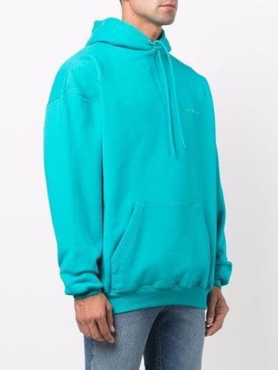 Balenciaga turquoise hoodie hot sale