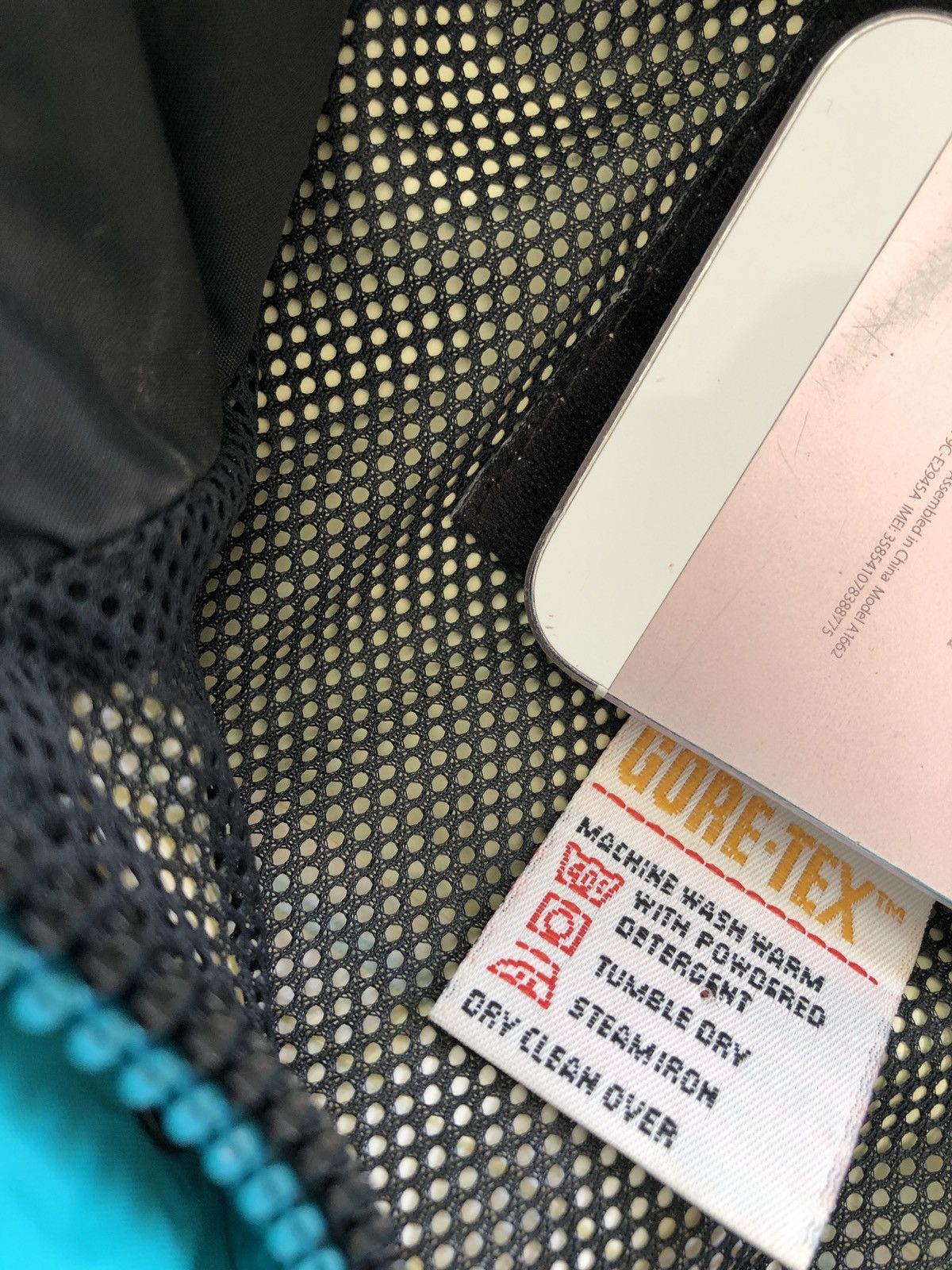The North Face Vintage 90s The North Face Gore-Tex Aqua Teal Coat Jacket Size US L / EU 52-54 / 3 - 9 Thumbnail