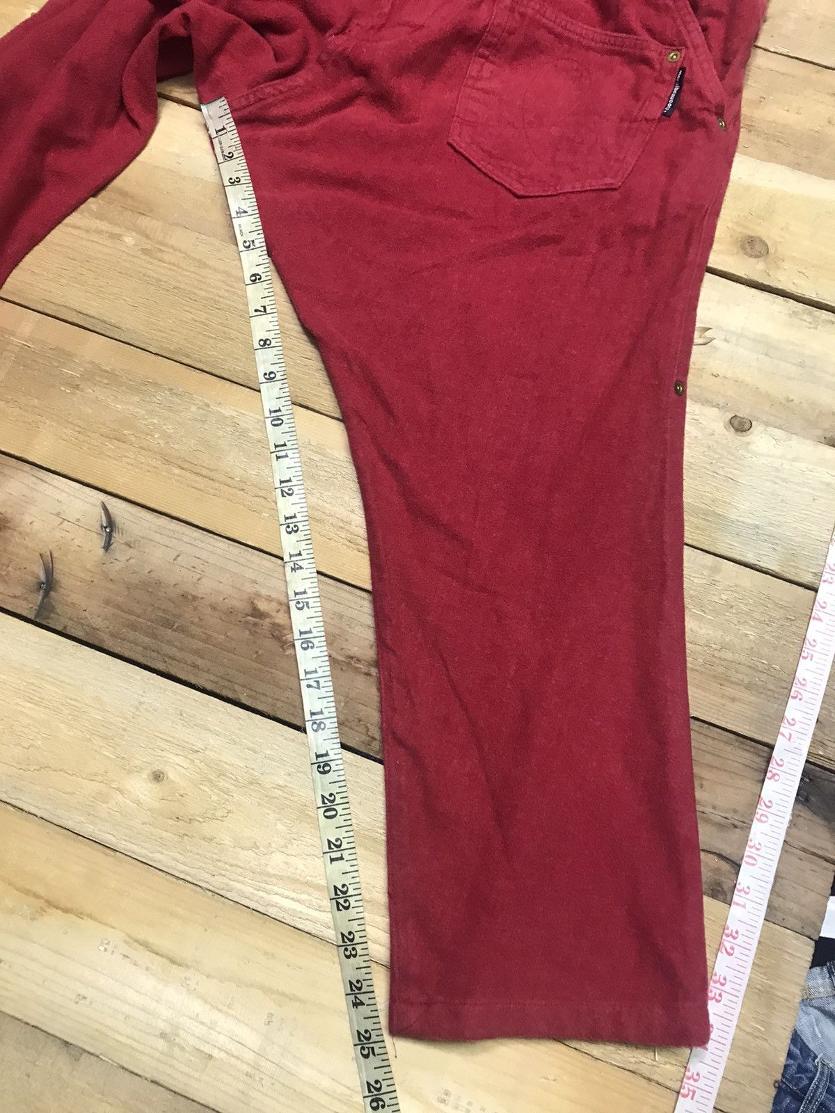 Issey Miyake × Japanese Brand × mercibeaucoup MERCIBEAUCOUP Drop Crotch Suede Cotton Parachute Pants Size US 32 / EU 48 - 10 Thumbnail
