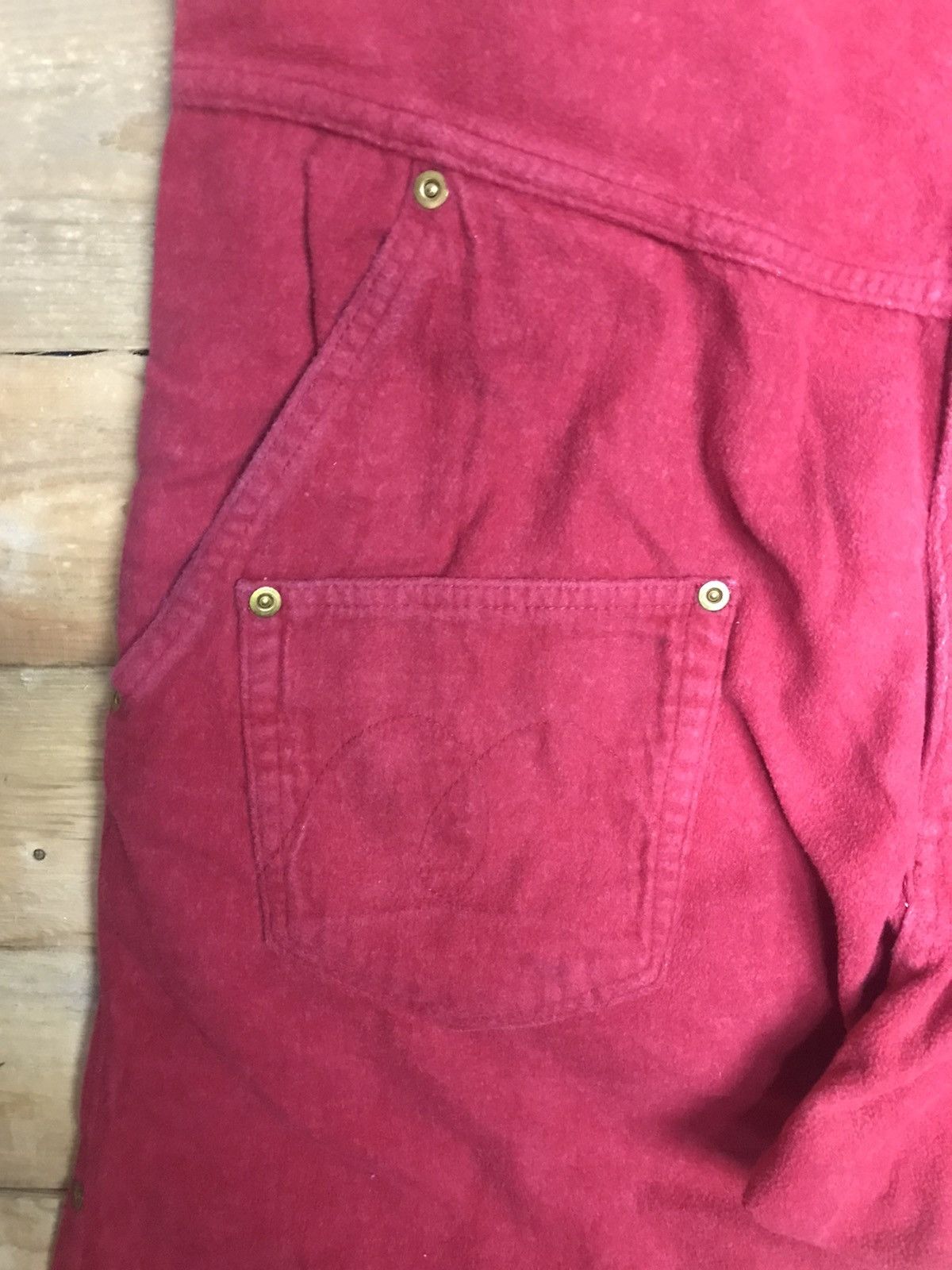 Issey Miyake × Japanese Brand × mercibeaucoup MERCIBEAUCOUP Drop Crotch Suede Cotton Parachute Pants Size US 32 / EU 48 - 2 Thumbnail