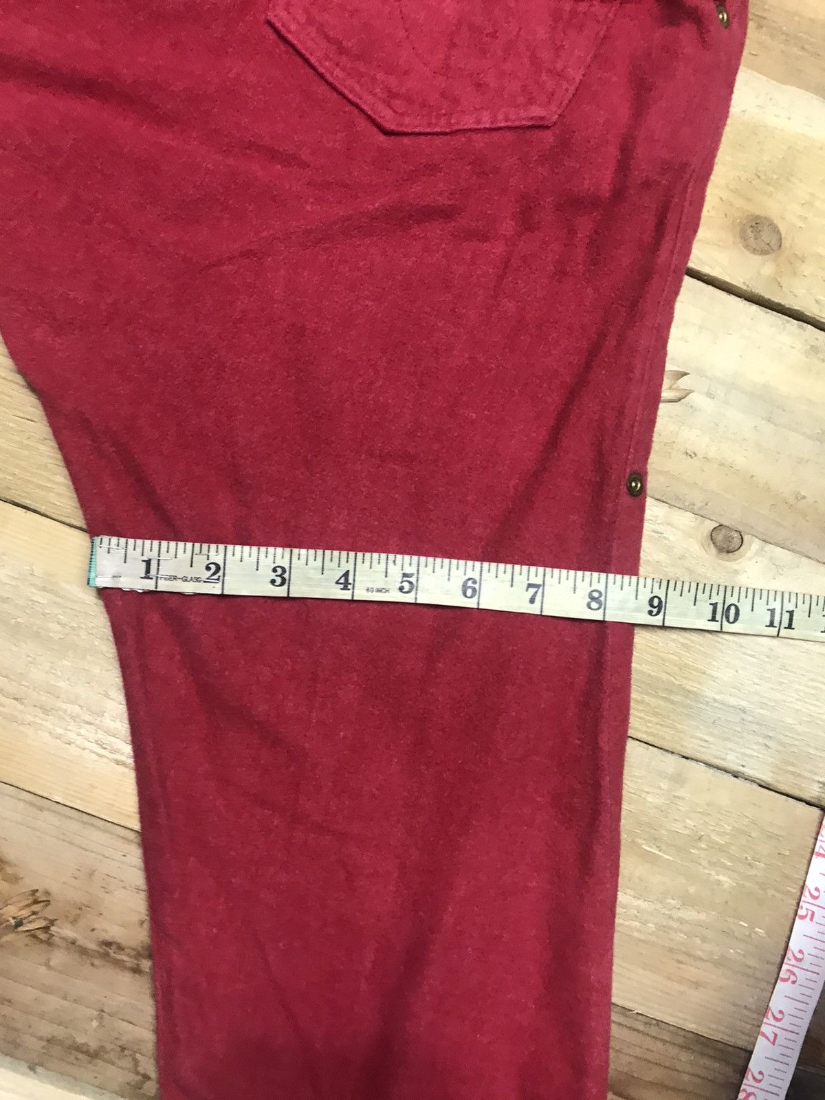 Issey Miyake × Japanese Brand × mercibeaucoup MERCIBEAUCOUP Drop Crotch Suede Cotton Parachute Pants Size US 32 / EU 48 - 8 Thumbnail