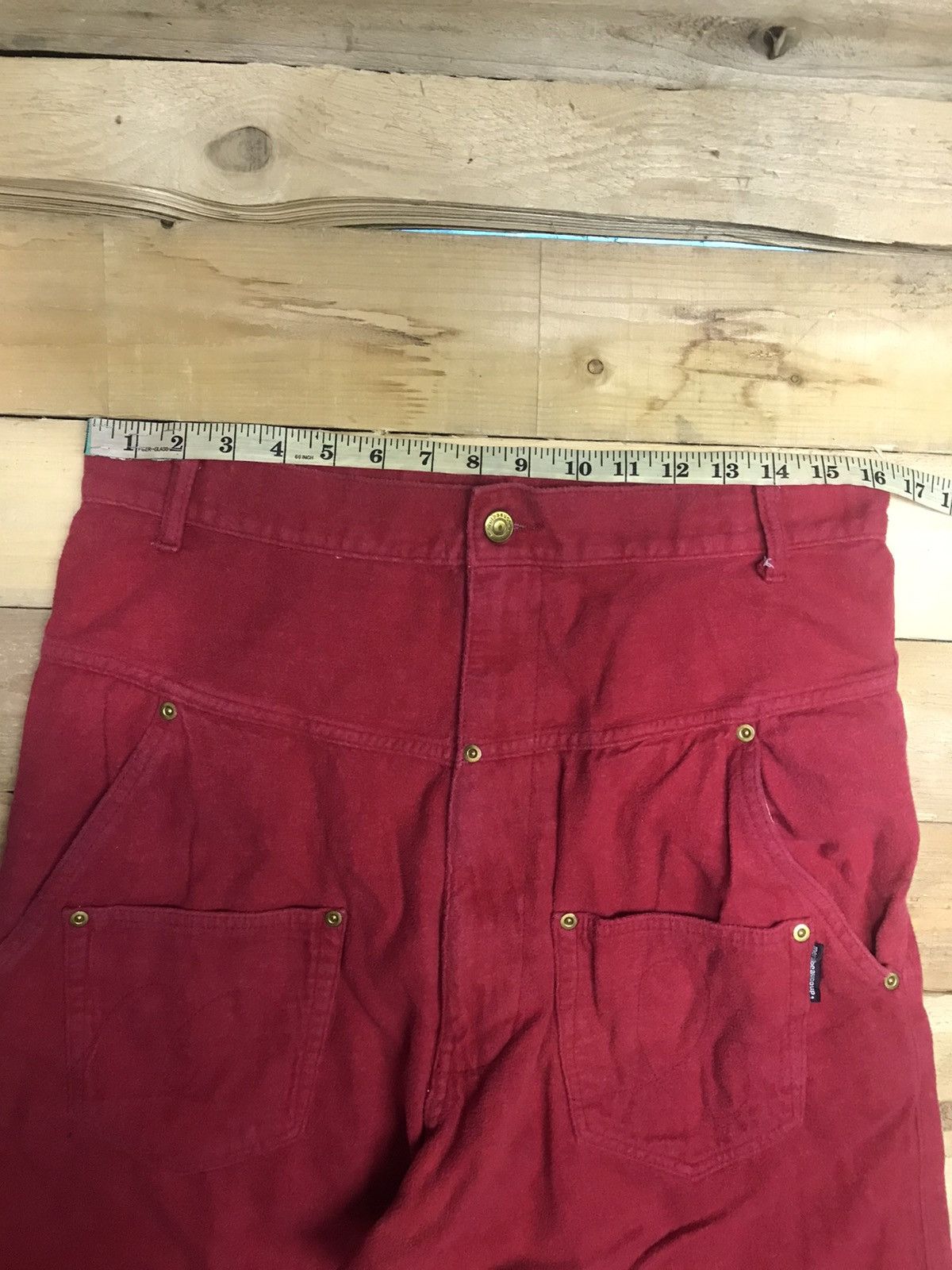 Issey Miyake × Japanese Brand × mercibeaucoup MERCIBEAUCOUP Drop Crotch Suede Cotton Parachute Pants Size US 32 / EU 48 - 5 Thumbnail