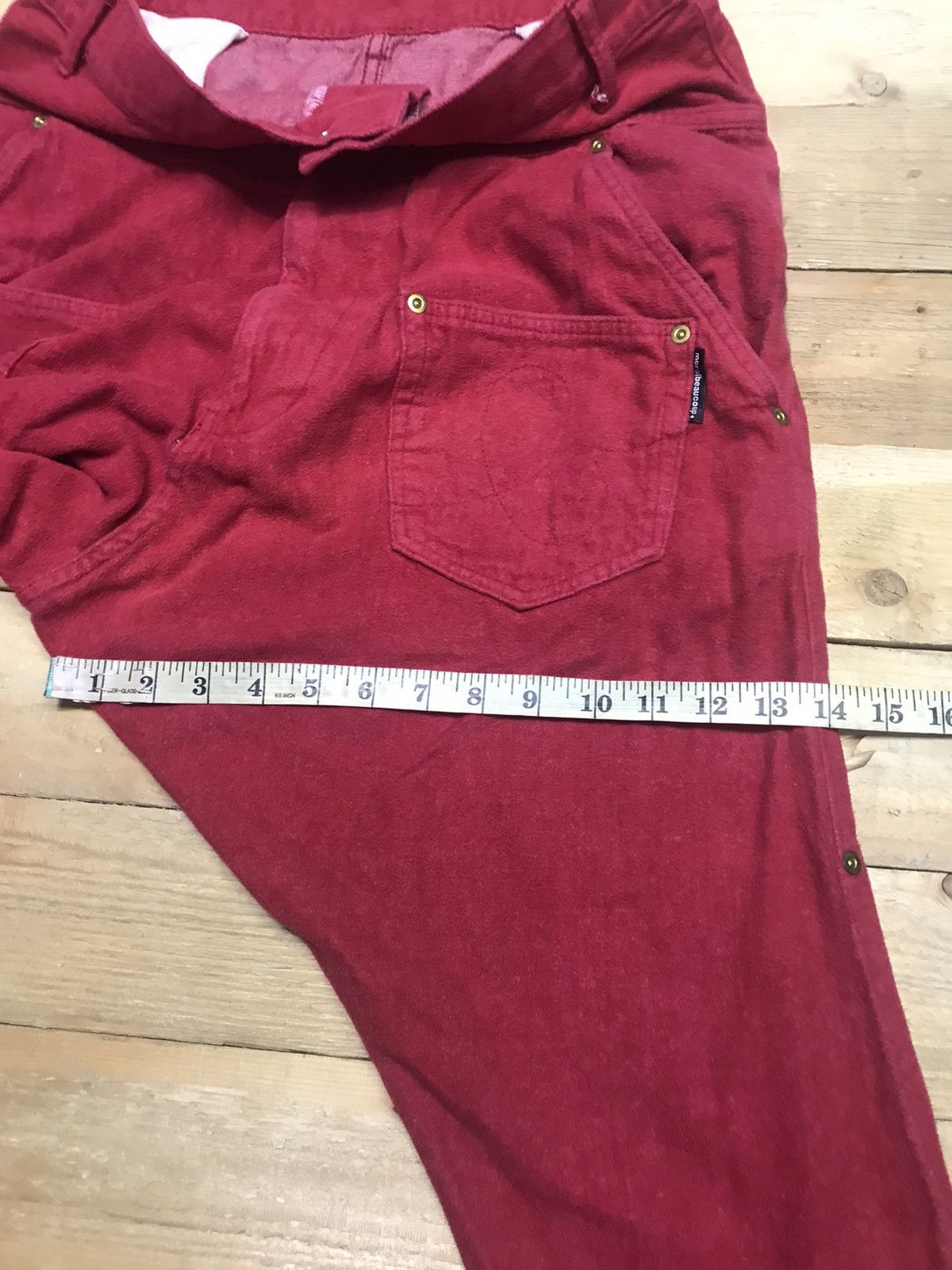 Issey Miyake × Japanese Brand × mercibeaucoup MERCIBEAUCOUP Drop Crotch Suede Cotton Parachute Pants Size US 32 / EU 48 - 7 Thumbnail