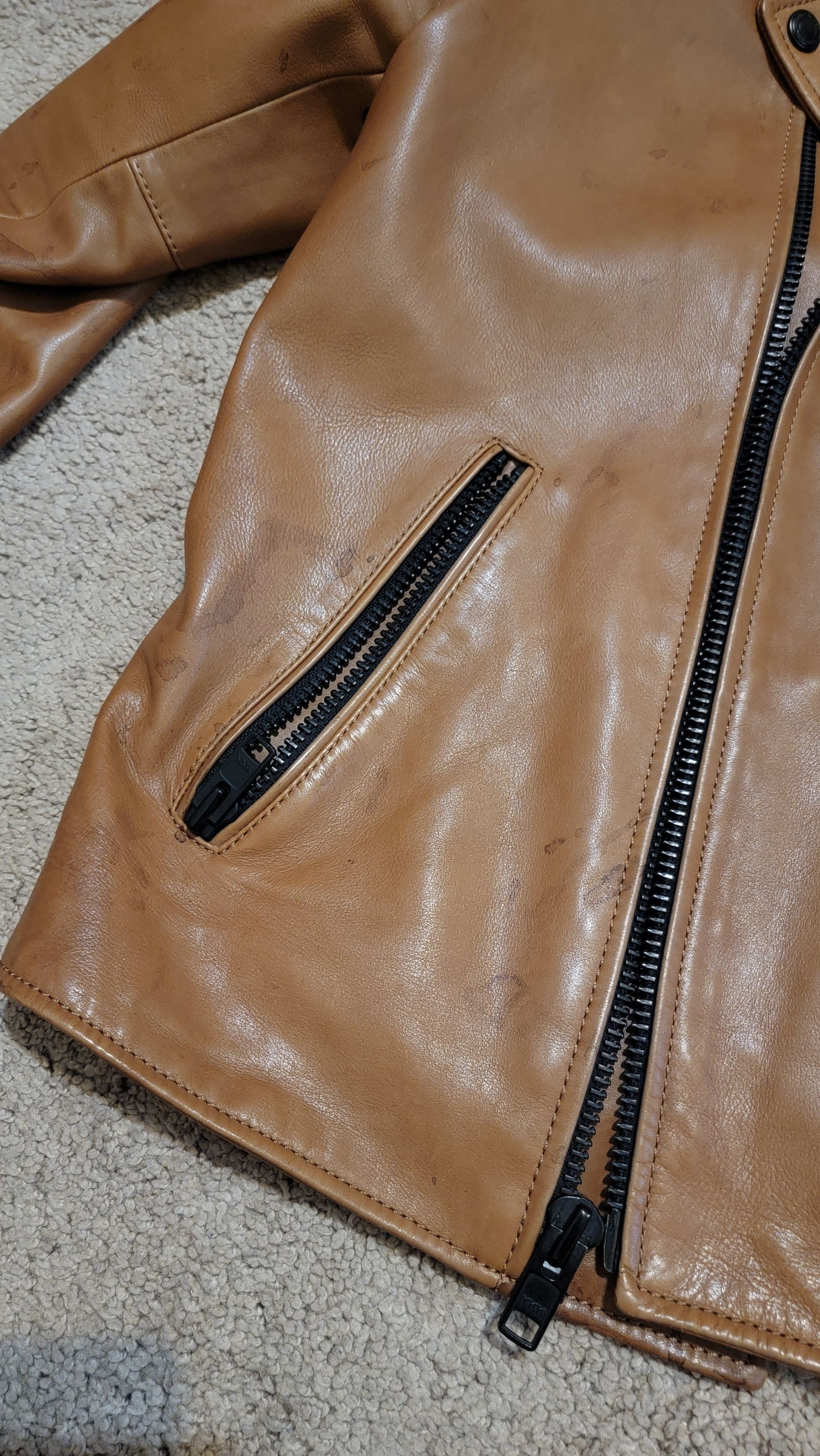 Coach Coach Motorcycle Leather Jacket Rare Color Size US M / EU 48-50 / 2 - 5 Thumbnail
