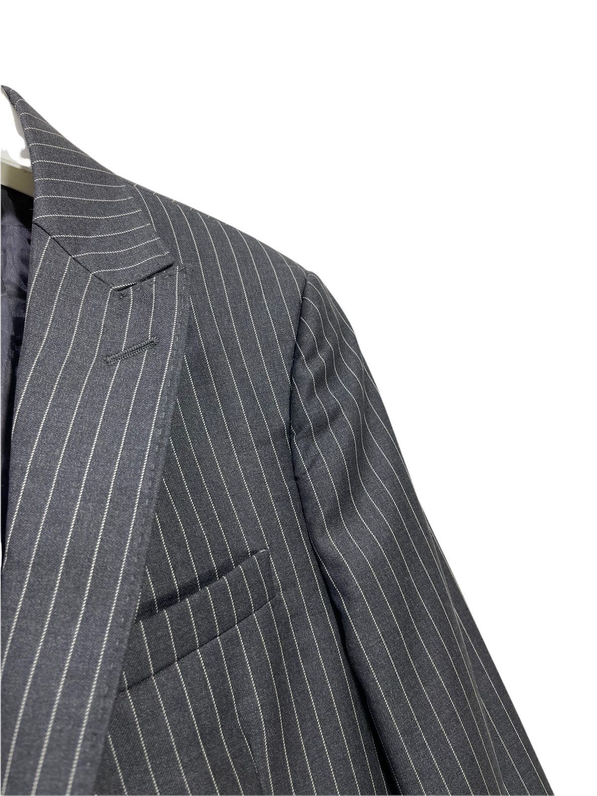 Giorgio Armani Made in Italy Giorgio Armani Wool Striped Blazer 15🟩 Size US S / EU 44-46 / 1 - 4 Thumbnail