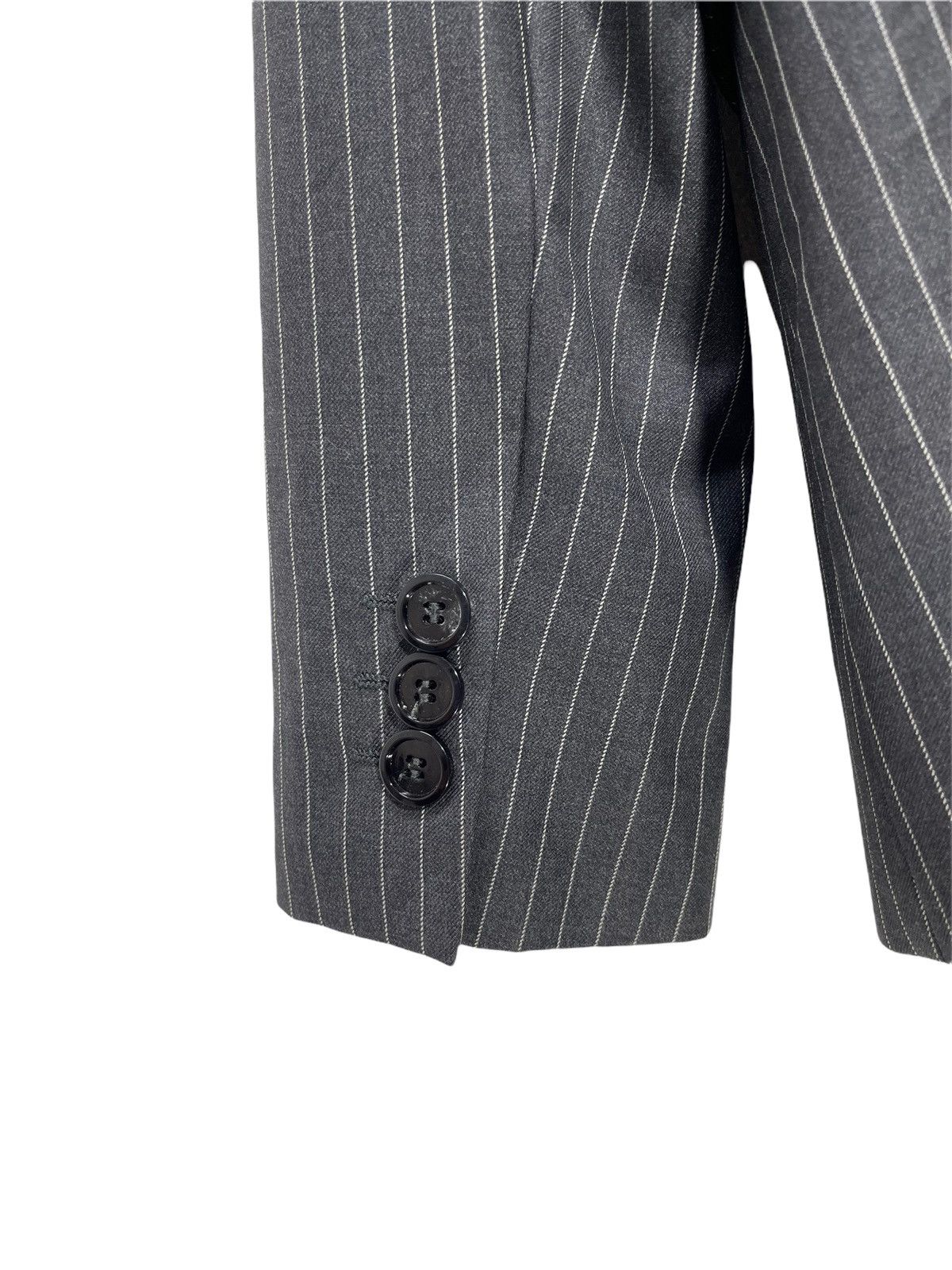 Giorgio Armani Made in Italy Giorgio Armani Wool Striped Blazer 15🟩 Size US S / EU 44-46 / 1 - 6 Thumbnail