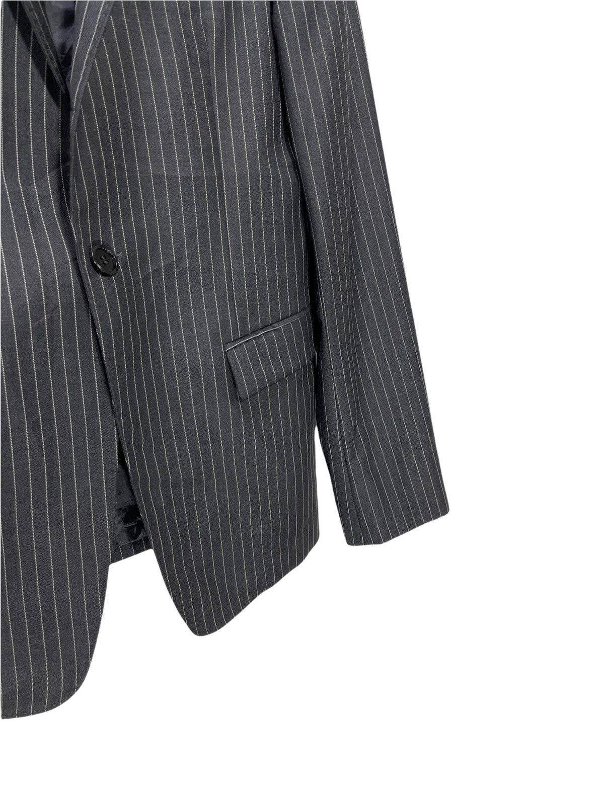 Giorgio Armani Made in Italy Giorgio Armani Wool Striped Blazer 15🟩 Size US S / EU 44-46 / 1 - 3 Thumbnail