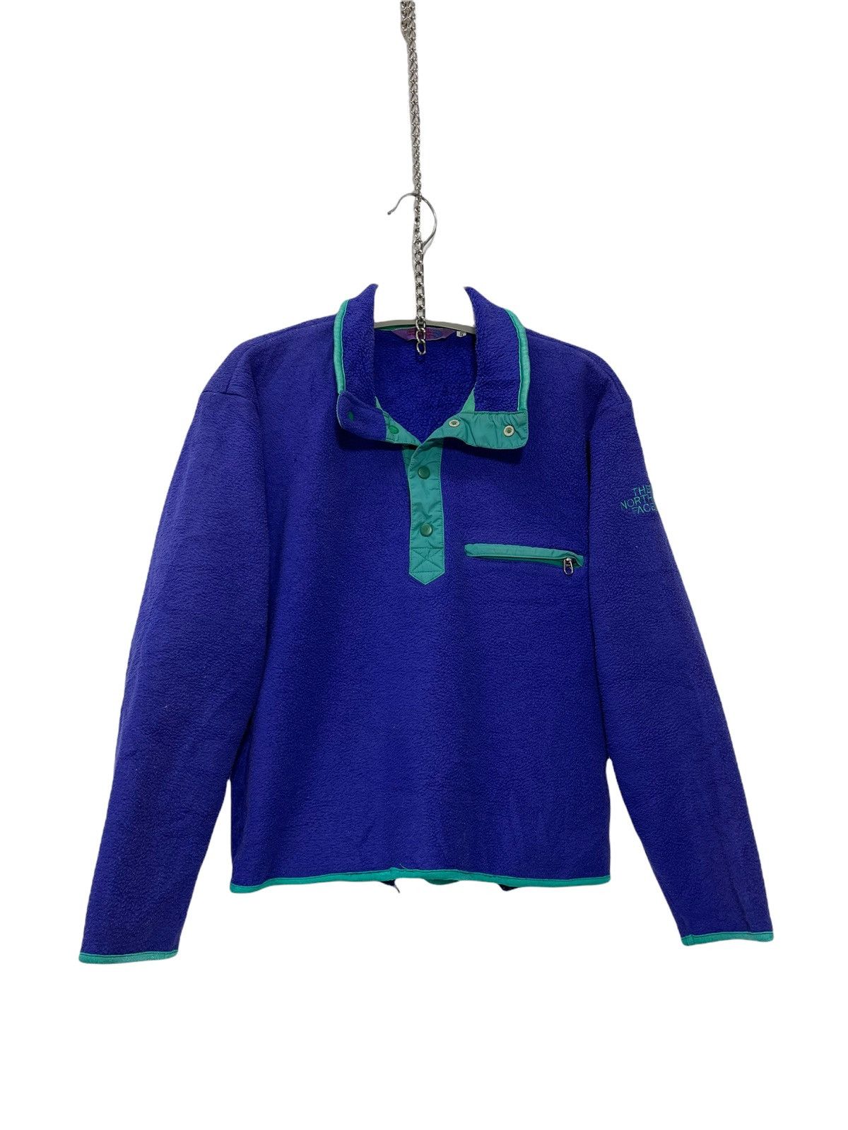 The North Face Rare Vtg 90s The North Face Fleece Jumper Crop Style 14🟩 Size US S / EU 44-46 / 1 - 2 Thumbnail