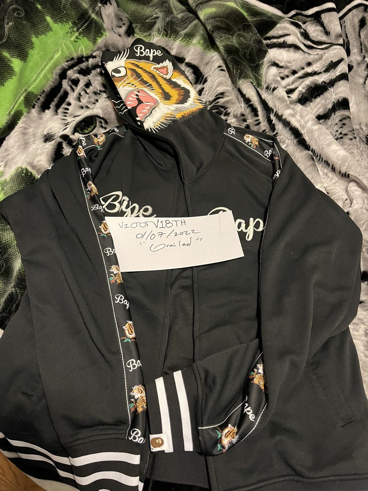 Bape BAPE TIGER JERSEY Grailed