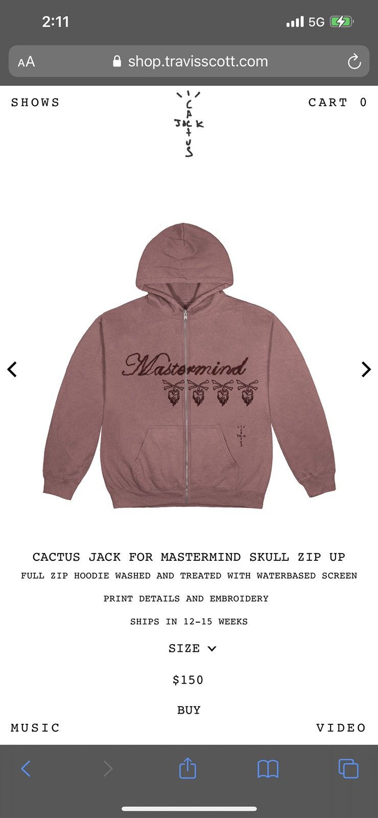 Mastermind Japan × Streetwear × Travis Scott Cactus Jack Mastermind ...