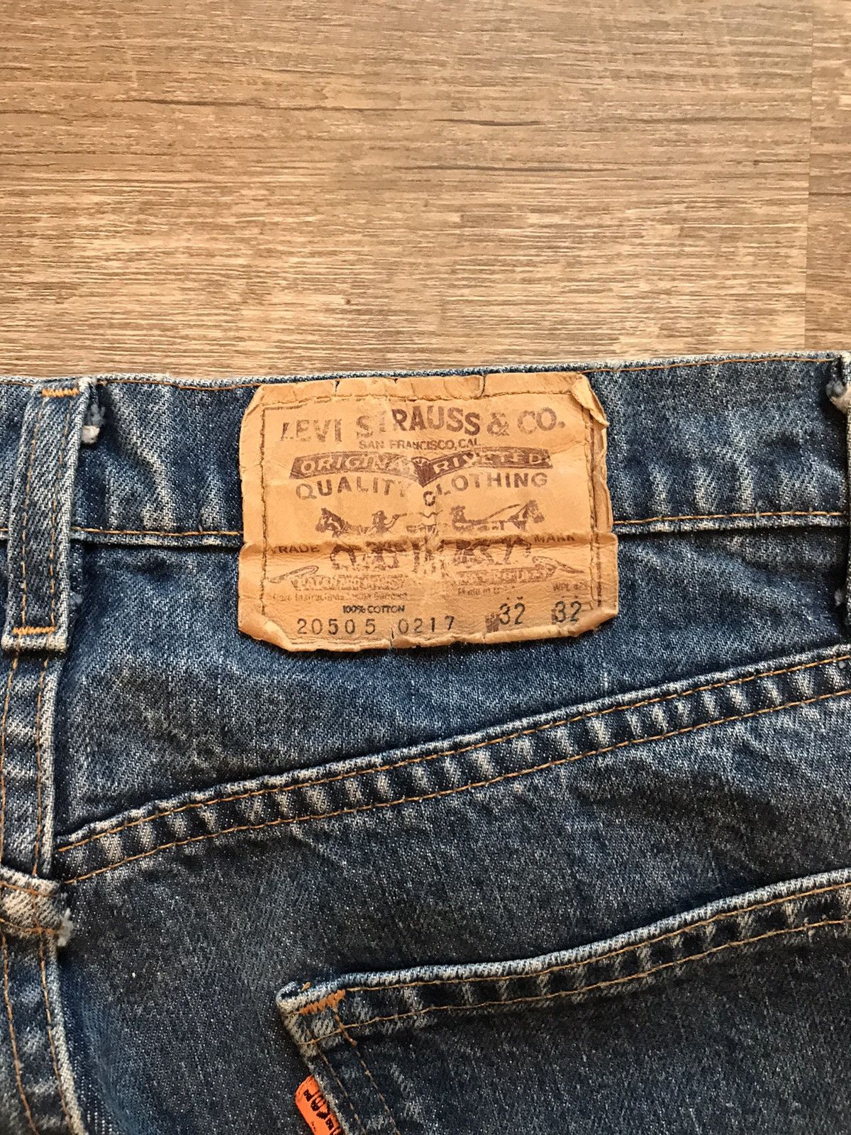 Levi's Vintage Levi’s Orange Tab 505 32x32 Size US 32 / EU 48 - 6 Thumbnail
