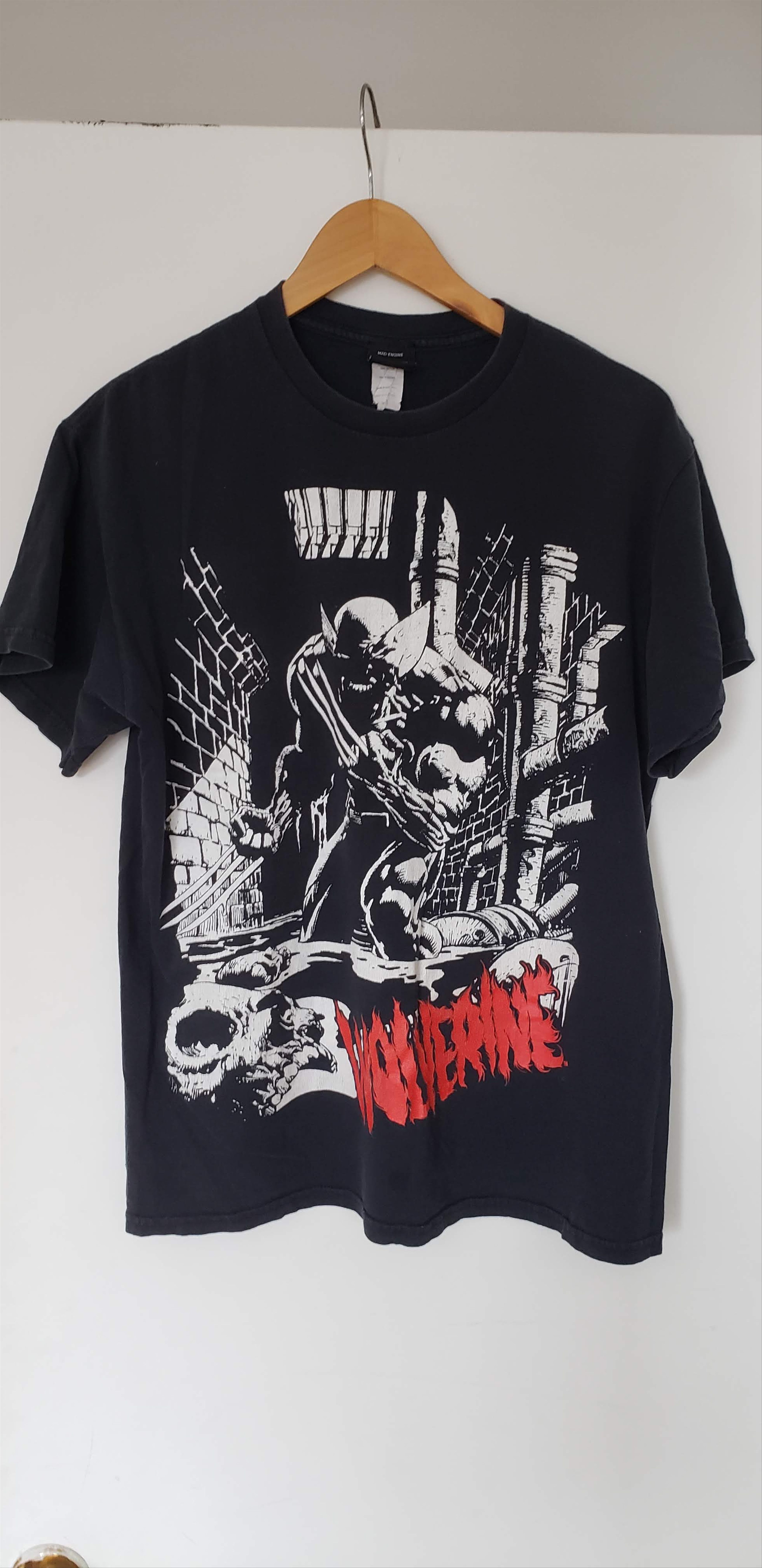Marvel Comics × Vintage Vintage Wolverine "Mind Sewage" Size US M / EU 48-50 / 2 - 1 Thumbnail