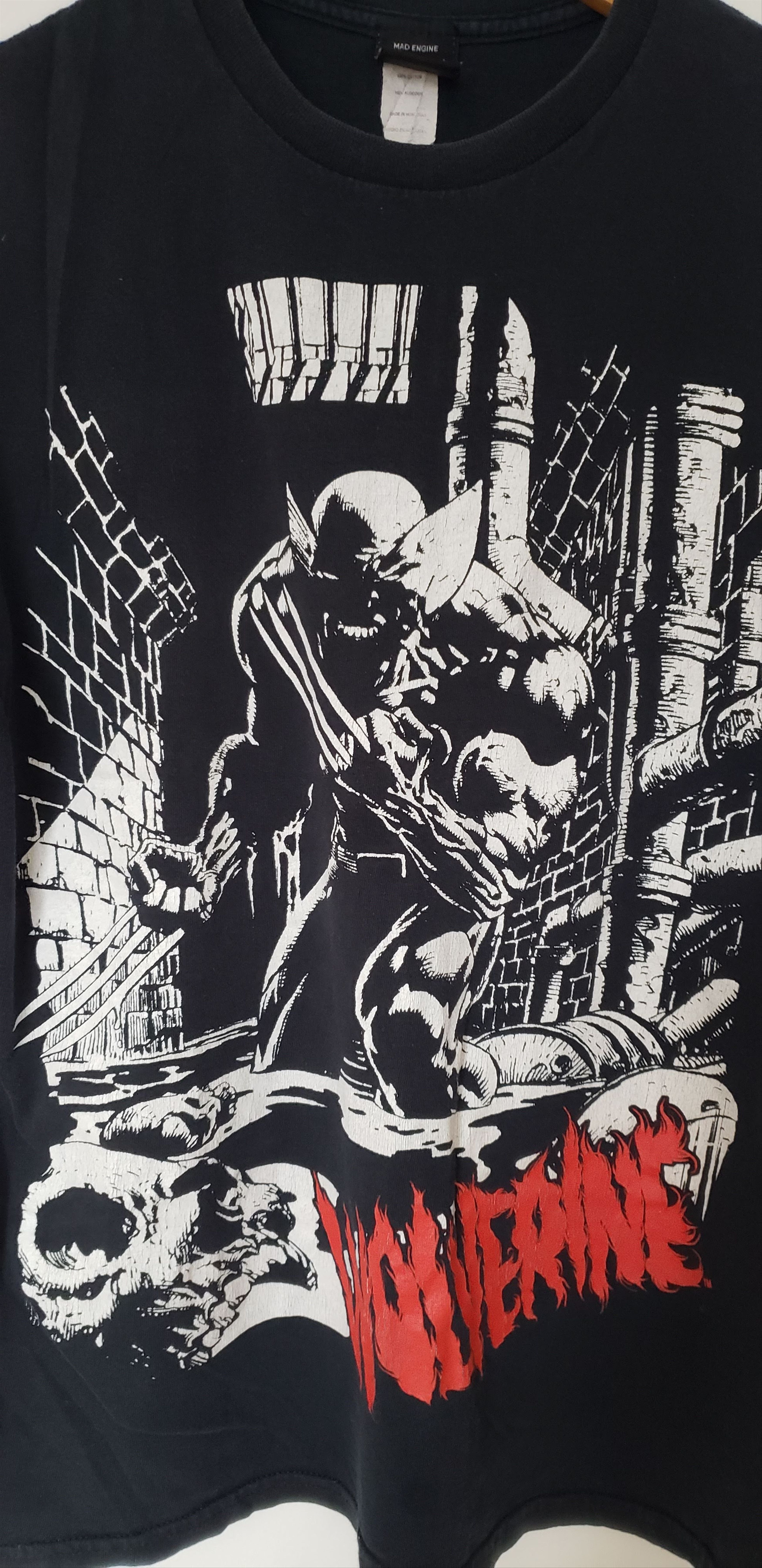 Marvel Comics × Vintage Vintage Wolverine "Mind Sewage" Size US M / EU 48-50 / 2 - 4 Thumbnail