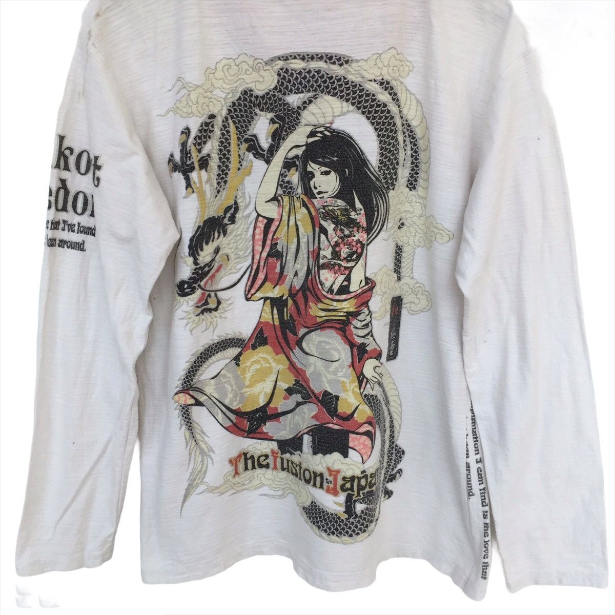 Japanese Brand 💥Japanese Sukajan Bulle Noise Shirt Size US M / EU 48-50 / 2 - 3 Thumbnail