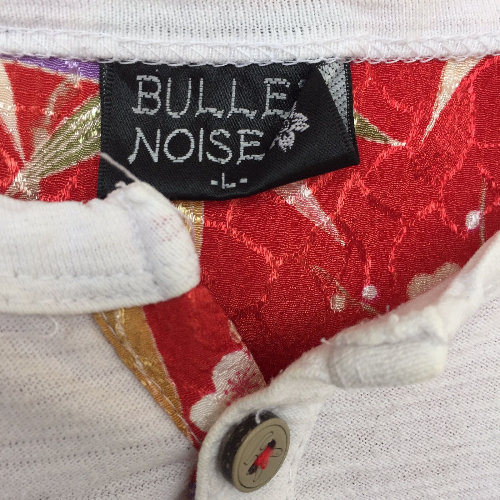 Japanese Brand 💥Japanese Sukajan Bulle Noise Shirt Size US M / EU 48-50 / 2 - 6 Thumbnail