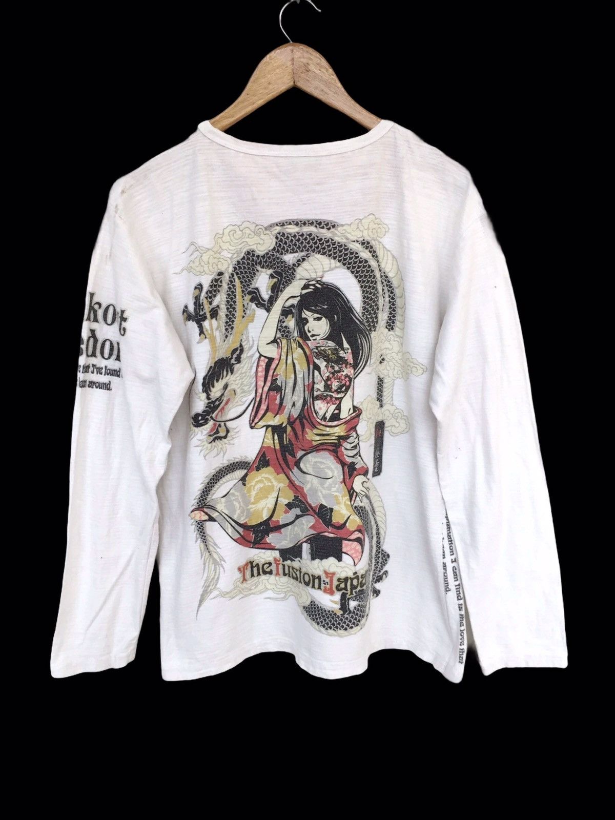 Japanese Brand 💥Japanese Sukajan Bulle Noise Shirt Size US M / EU 48-50 / 2 - 1 Thumbnail