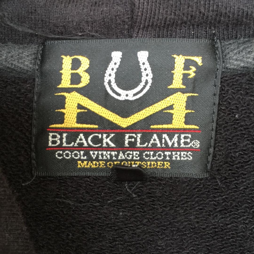 Hysteric Glamour 💥Japanese Black Flame Sweater Hoodie Zipper Size US M / EU 48-50 / 2 - 10 Thumbnail