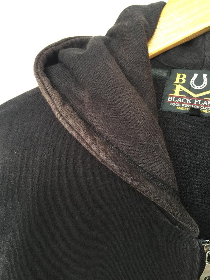 Hysteric Glamour 💥Japanese Black Flame Sweater Hoodie Zipper Size US M / EU 48-50 / 2 - 8 Thumbnail