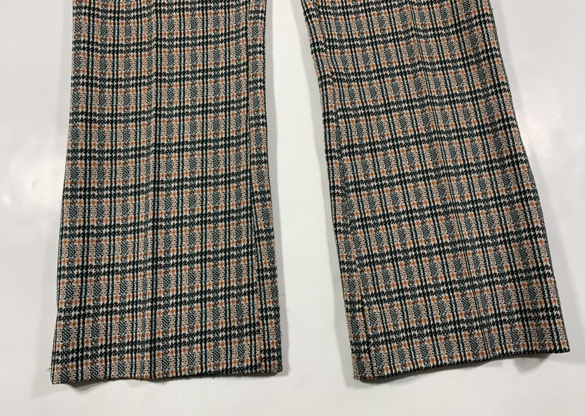 Other 1960’s Sans-A-Belt Jaymar Polyester Slacks (Green/ Plaid) Size US 34 / EU 50 - 11 Thumbnail