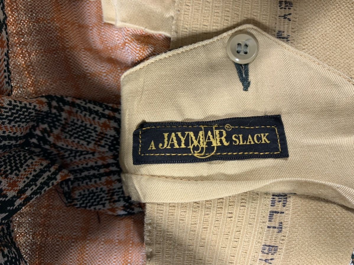 Other 1960’s Sans-A-Belt Jaymar Polyester Slacks (Green/ Plaid) Size US 34 / EU 50 - 10 Thumbnail