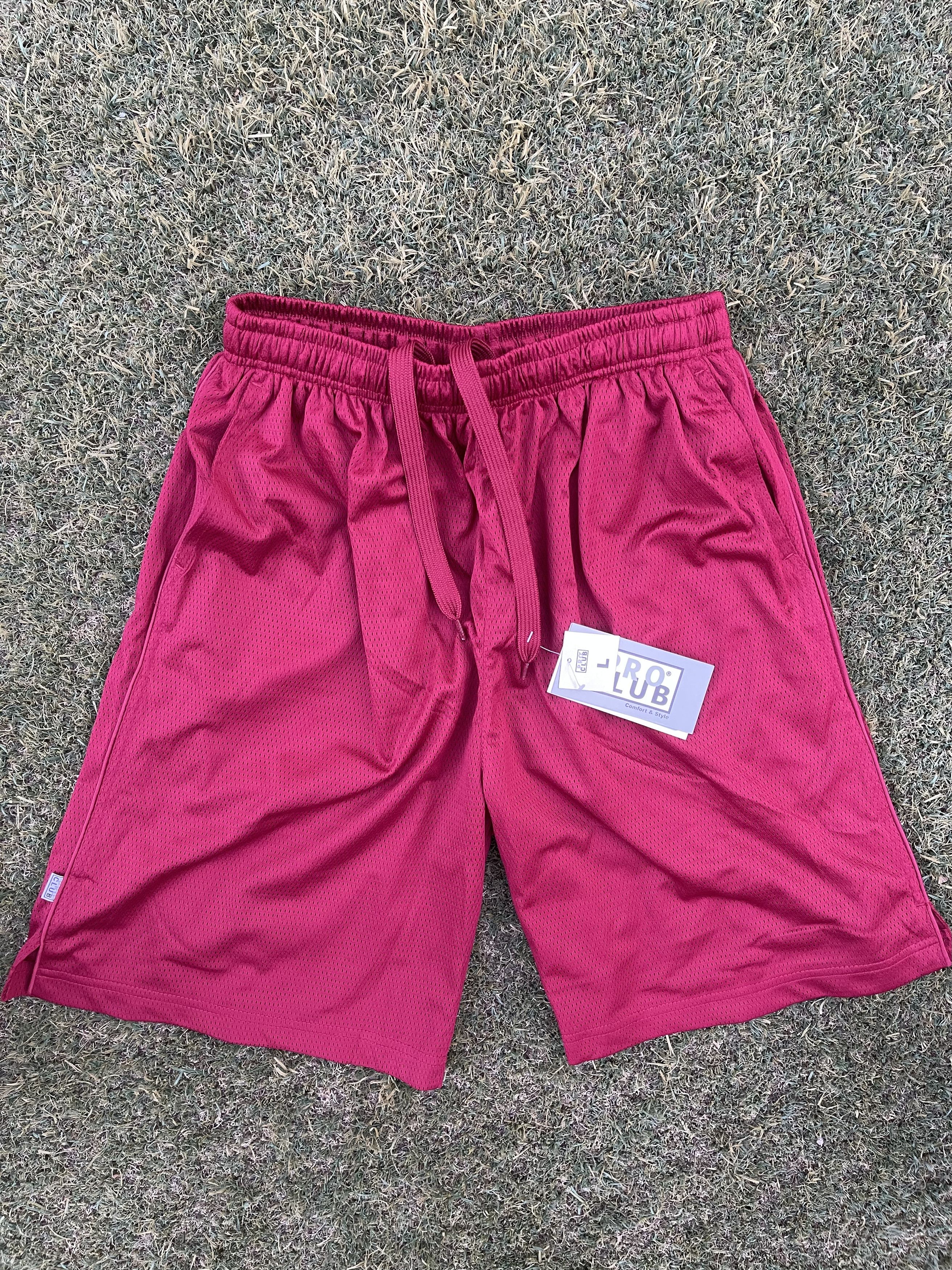 NBA Red Basketball Shorts Size US 34 / EU 50 - 1 Thumbnail