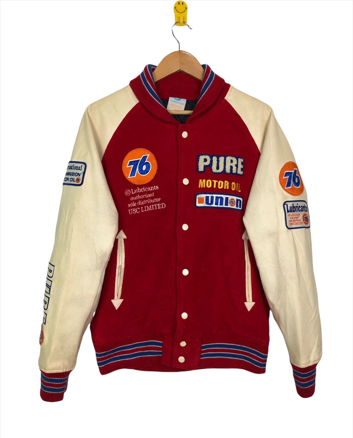 Sports Specialties × Varsity Jacket Vintage Lubricants 76 Varsity 