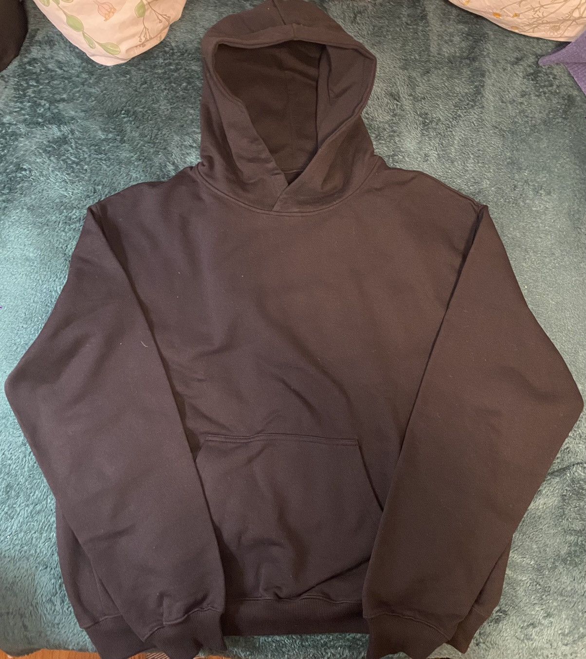 Vintage Rue Porter Black Blank Hoodie | Grailed