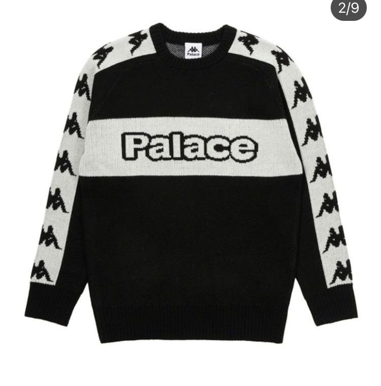 Palace Palace Sportiva Knit 'Black' | Grailed