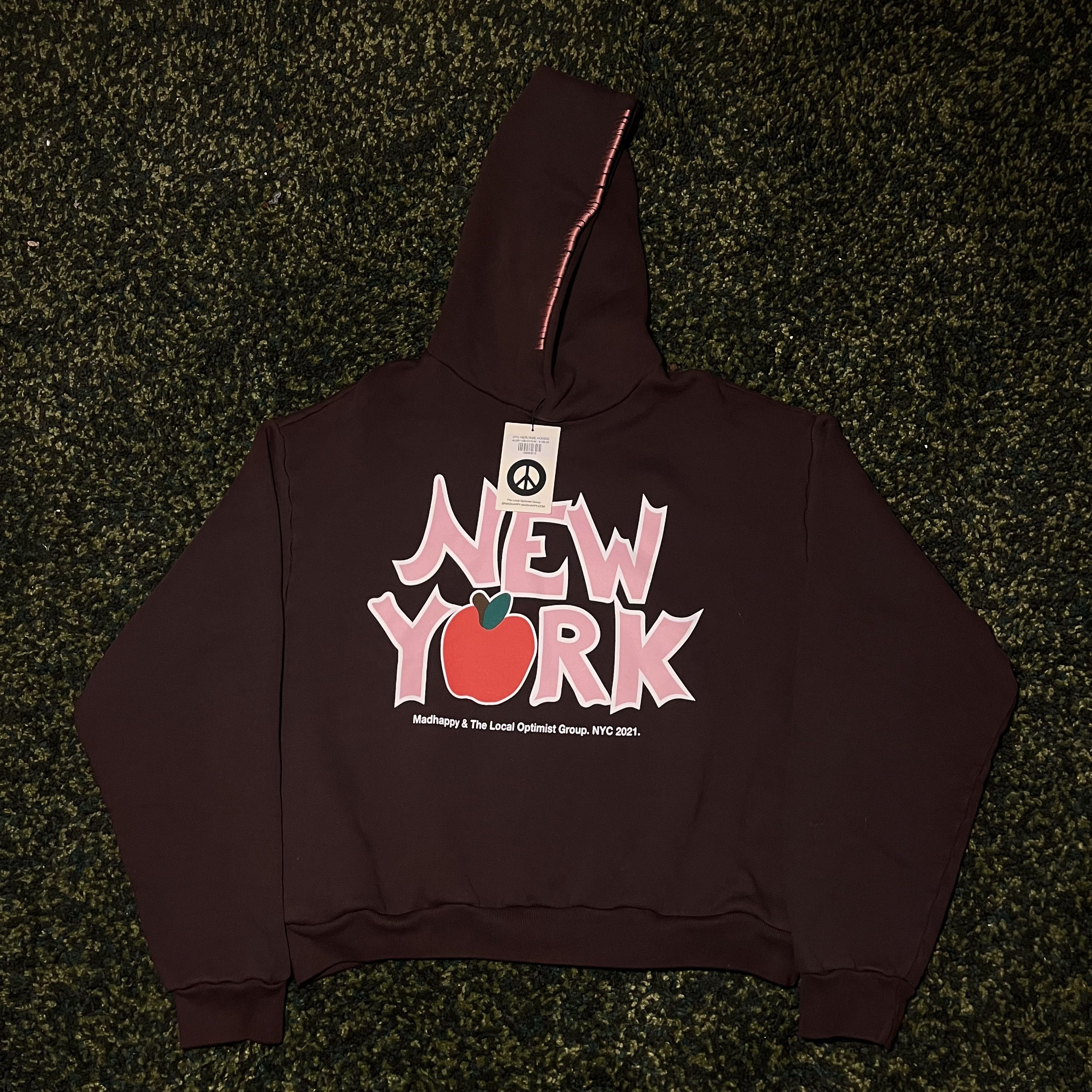 New York (NYU) Madhappy Pullover Hoodie for Sale by RockStreetGifts