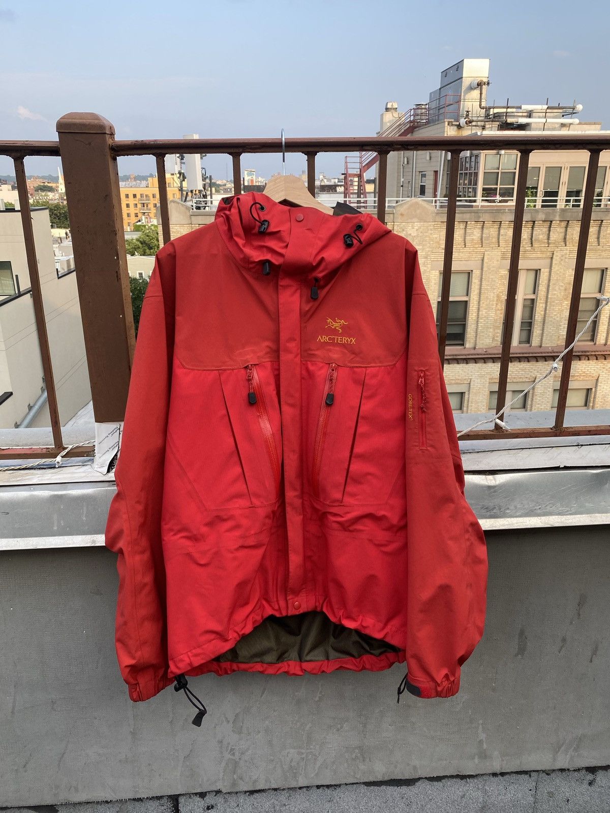 Arc'Teryx 1998 Arcteryx Alpha SV molten red | Grailed