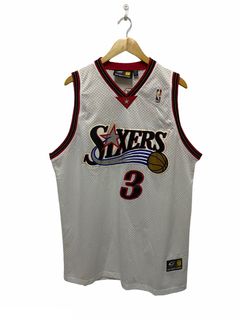 PHILADELPHIA 76ERS SIXERS NBA BASKETBALL JERSEY #42 BRAND ADIDAS