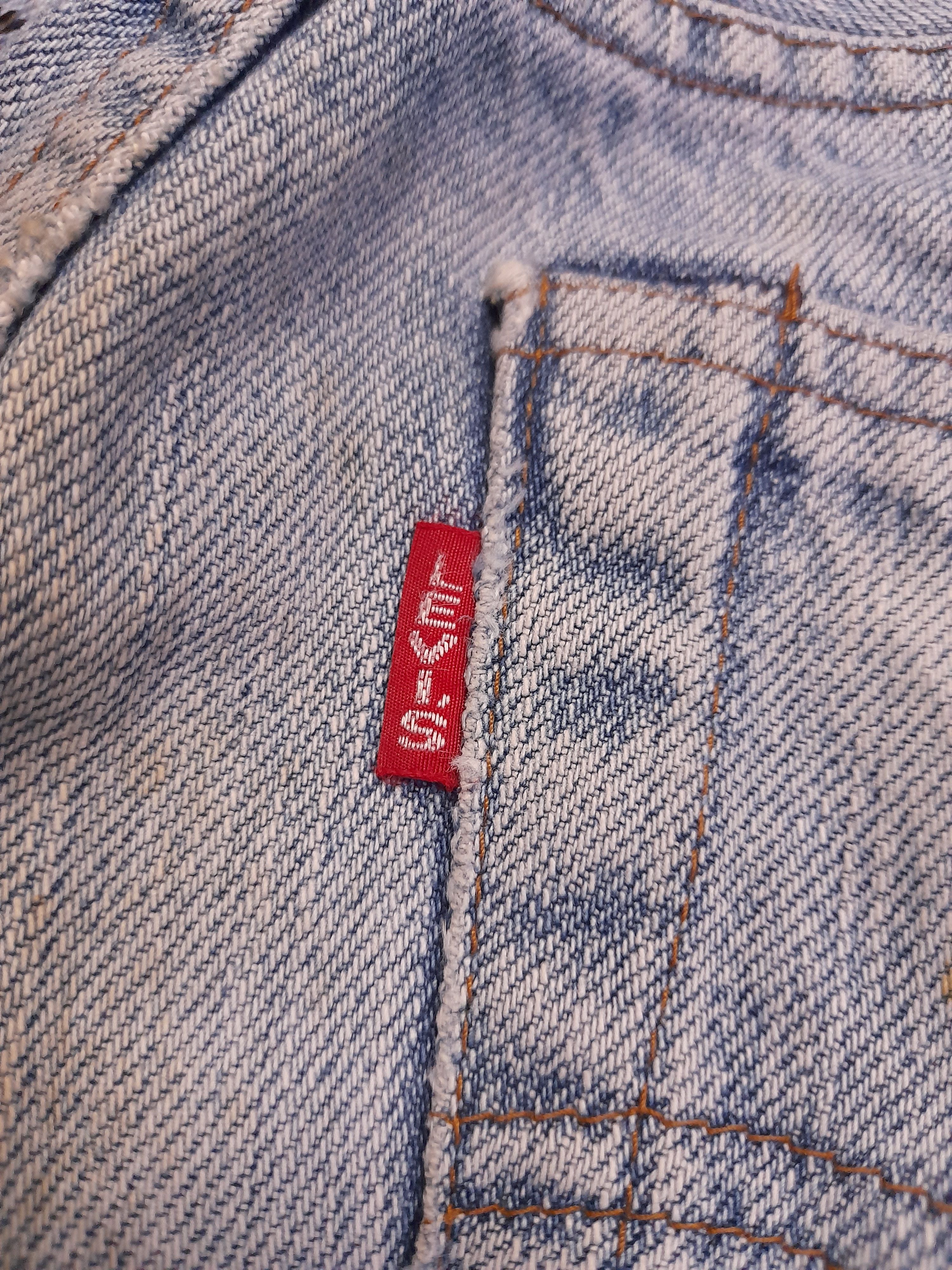 Levi's × Vintage 502XX LEVIS BIG E REDLINE SELVEDGE DENIM (D591) Size US 27 - 2 Thumbnail