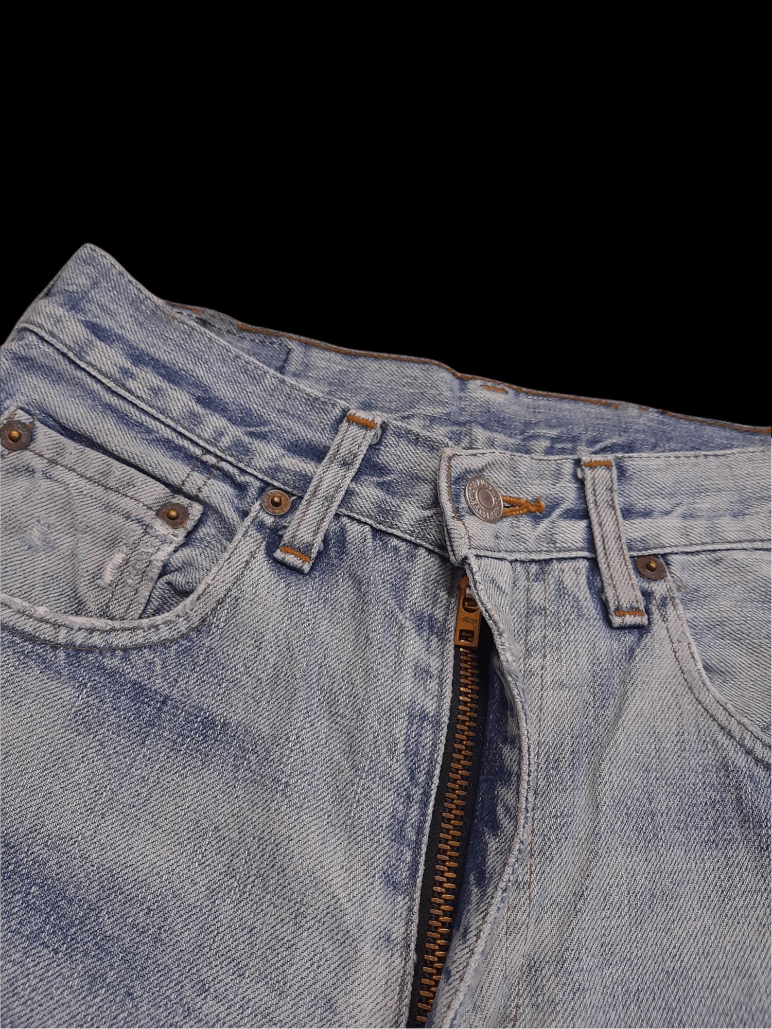 Levi's × Vintage 502XX LEVIS BIG E REDLINE SELVEDGE DENIM (D591) Size US 27 - 5 Thumbnail