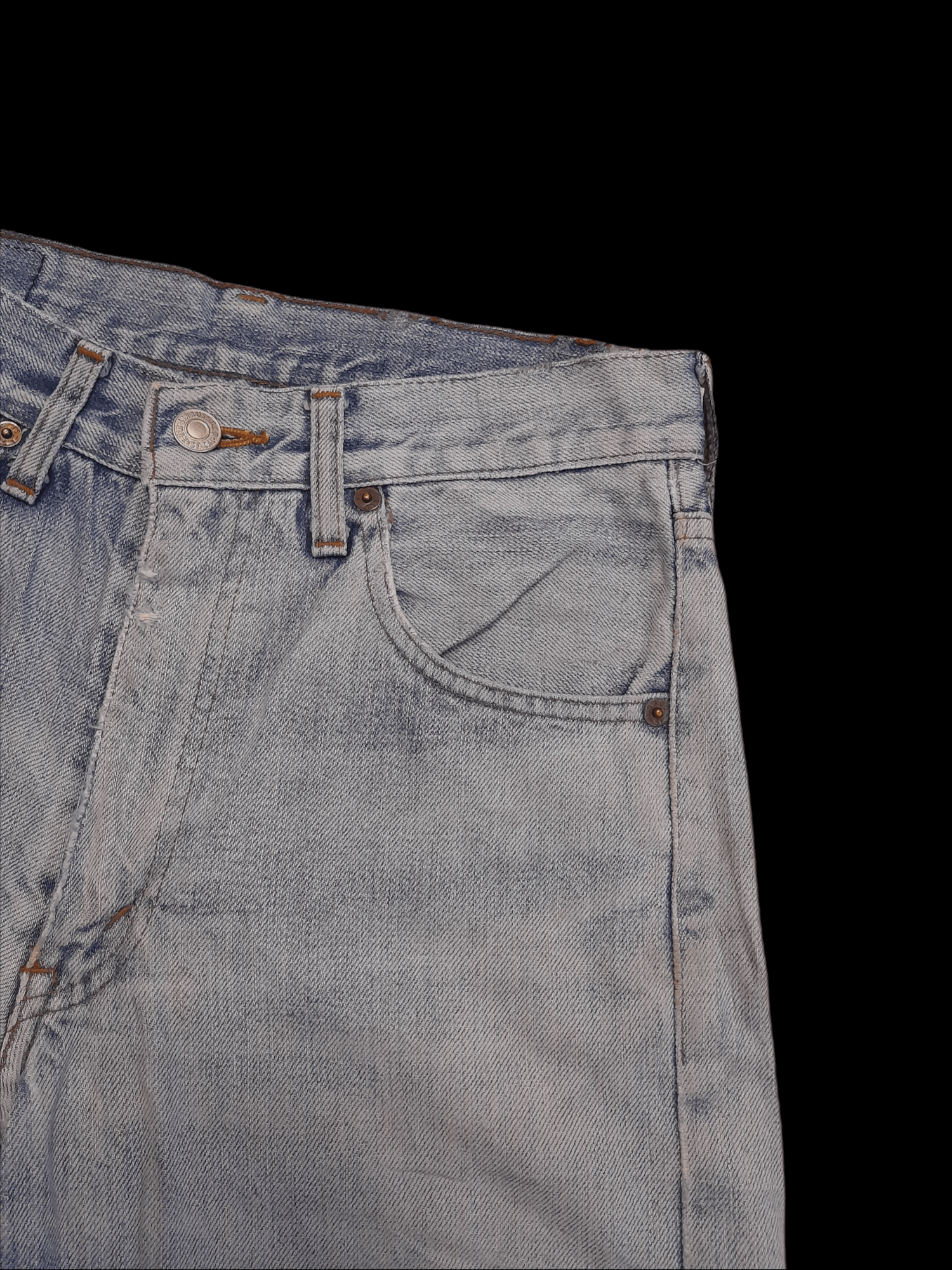 Levi's × Vintage 502XX LEVIS BIG E REDLINE SELVEDGE DENIM (D591) Size US 27 - 11 Thumbnail