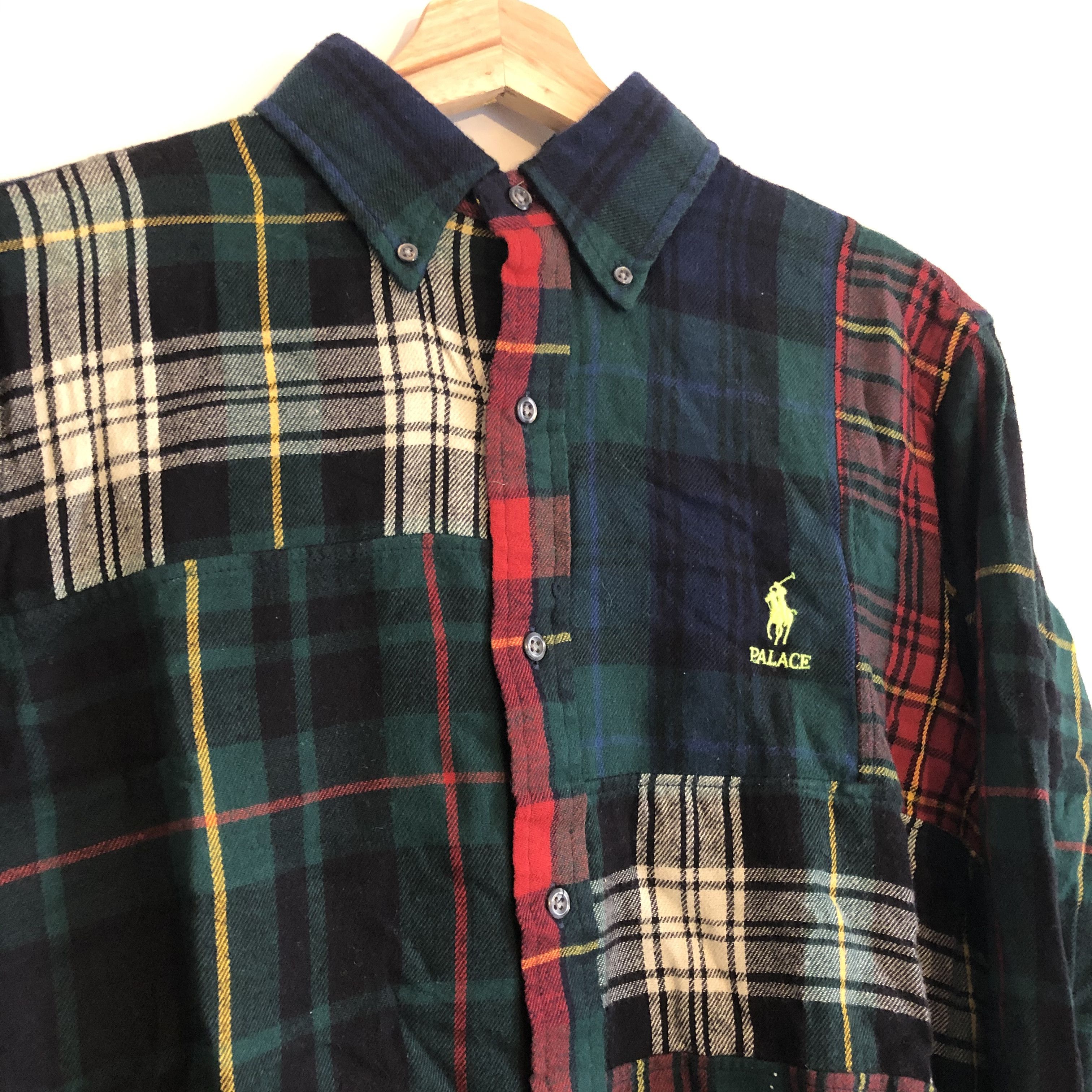 Ralph Lauren Palace Ralph Lauren BD Shirt Pieced Flannel | Grailed