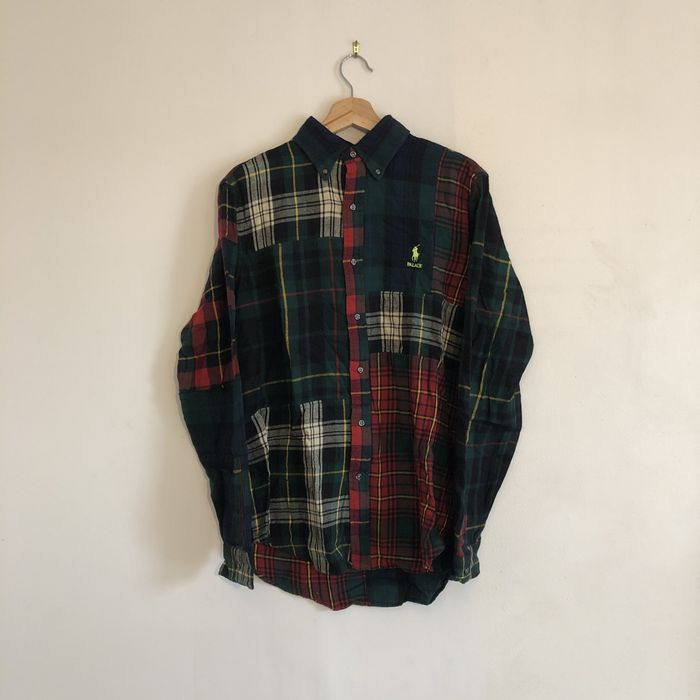 Ralph Lauren Palace Ralph Lauren BD Shirt Pieced Flannel | Grailed