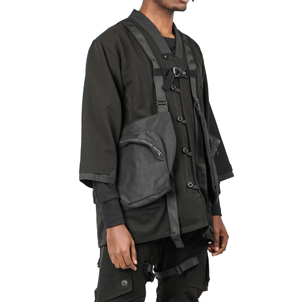 Guerrilla Group Guerrilla Group 18F-ES-AV01 Tactical Vest Harness Bag Size ONE SIZE - 6 Thumbnail