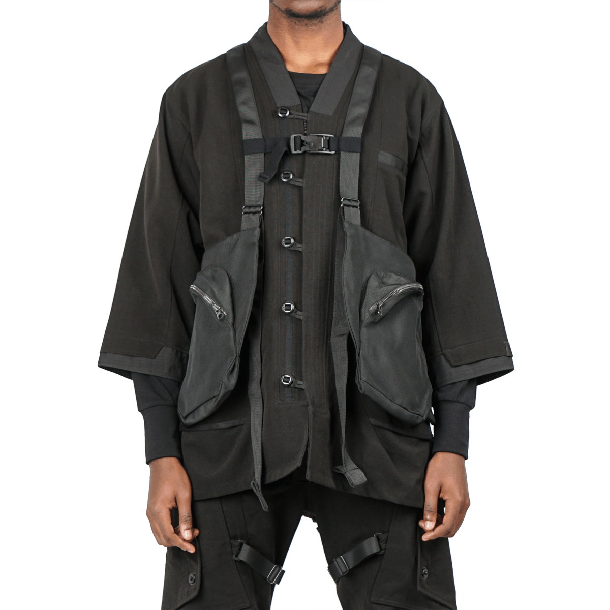 Guerrilla Group Guerrilla Group 18F-ES-AV01 Tactical Vest Harness Bag Size ONE SIZE - 5 Thumbnail